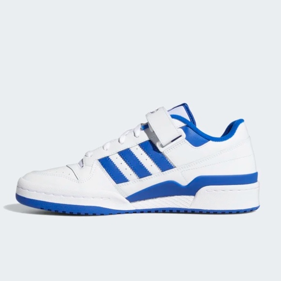 adidas Forum Low White Royal Blue - Picture 4 of 10